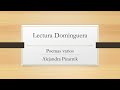 Poemas varios - Alejandra Pizarnik /📖 LECTURA 📖