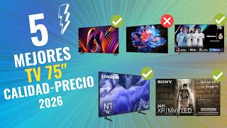 🚨 DON'T BUY a 75" TV without seeing THIS! 🔥 The 5 BEST TVs of 2026 at INCREDIBLE PRICES 😱