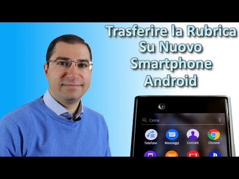 Video: Come Copiare Una Rubrica Sul Telefono