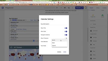 Inserting a Calendar- New Google Sites