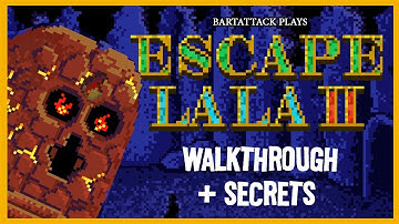 ESCAPE LALA 2 - fun retro adventure puzzle escape game (Walkthrough + secrets)