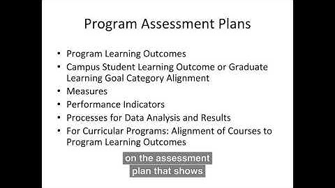 UMD Assessment of Student Learning - Practices
