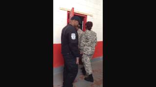 Mock Prison Riot 2016 How-To Connection Hallway. Corrections