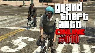 Let's Play GTA 5 / ONLINE #010 - Mission - Fahrrad-Rennen