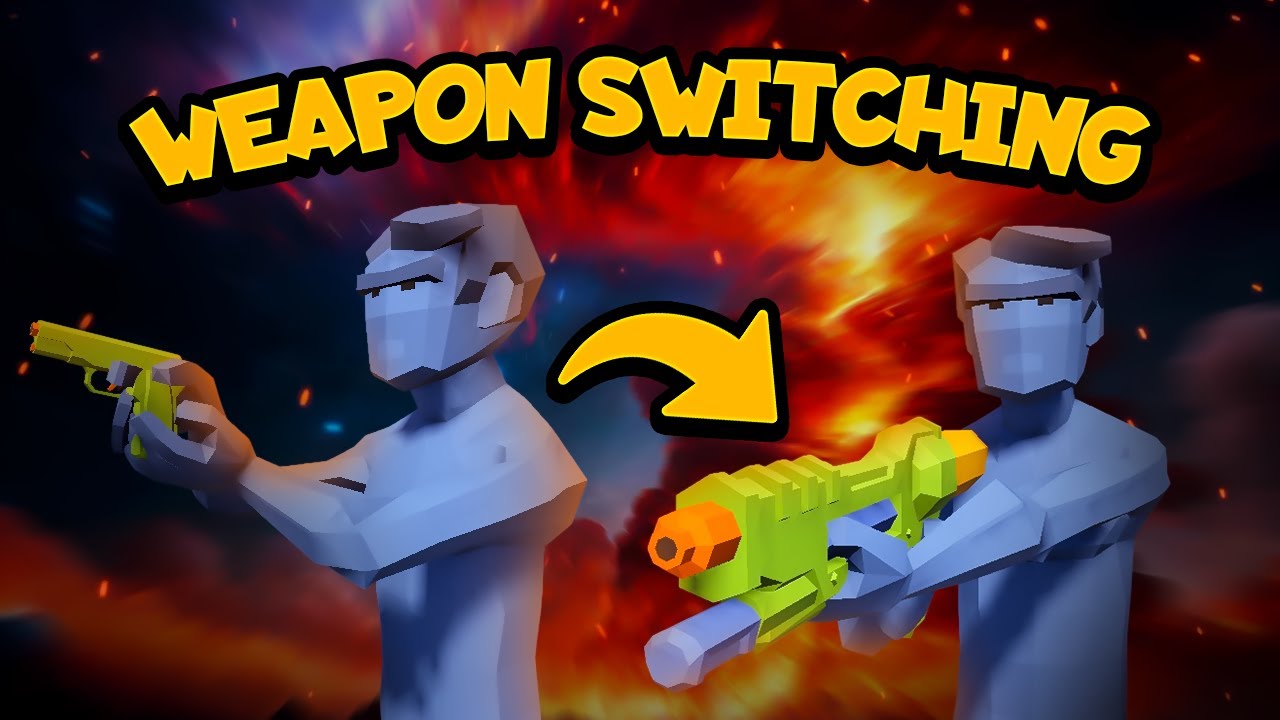 Multiplayer PVP Shooter Tutorial #10: Weapon Switching with State ...