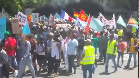 Thousands of Eritrean Anti PFDJ demo Geneva 26/06/2015