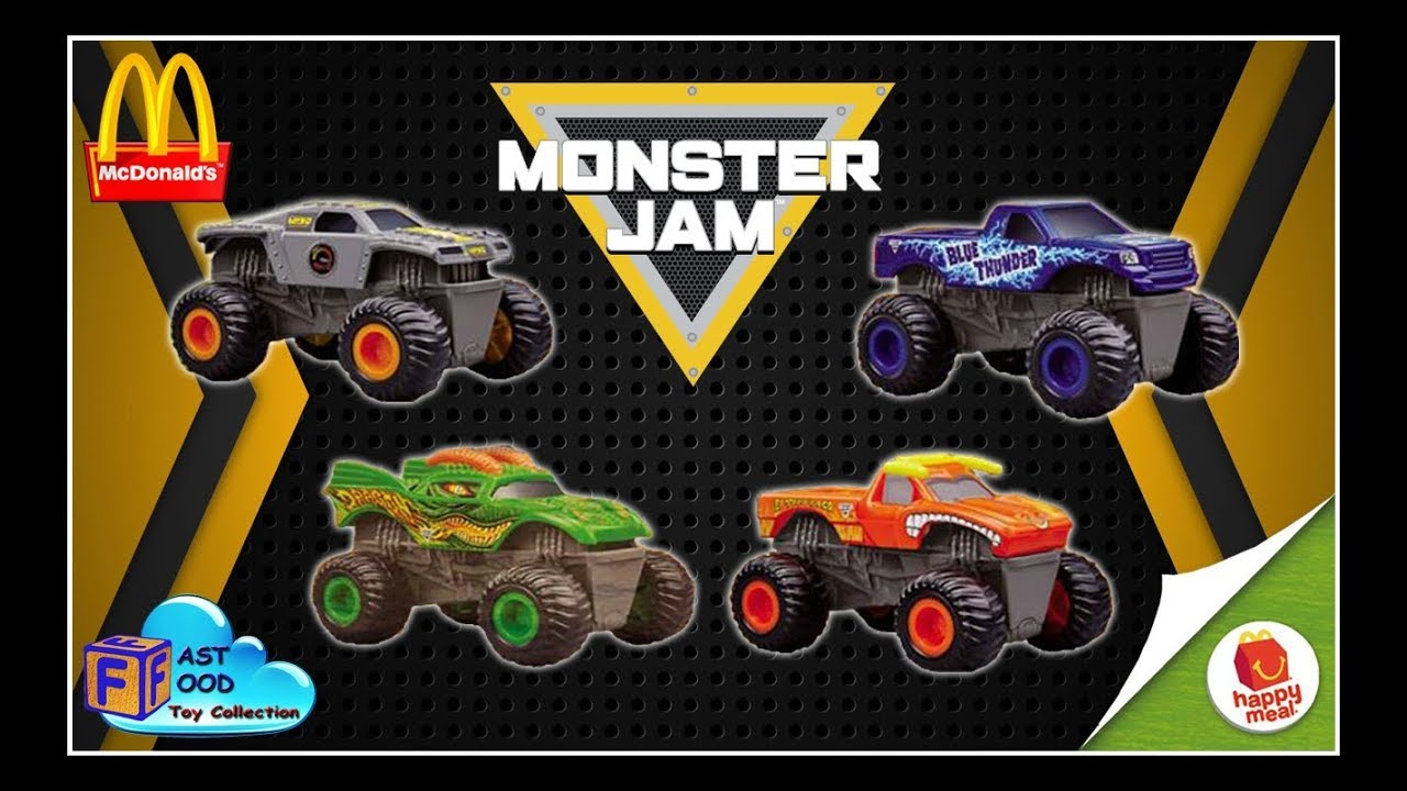 2018 Monster Jam McDonald's Happy Meal 