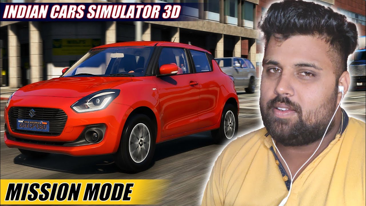 Playing Indian Cars Simulator 3D Mission Mode Best Car Simulator