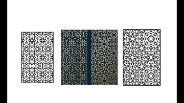 How to make 2D design in CorelDraw | jali design | Pattern | cnc cutting  # ZMS DESIGN HUB