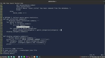 26 - Python Project: Movie Collection DB Pt. 14