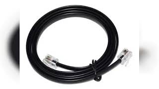 Resenha: Fio Telefone Liso Cabo 4 Vias Rj11 30 Metros Preto