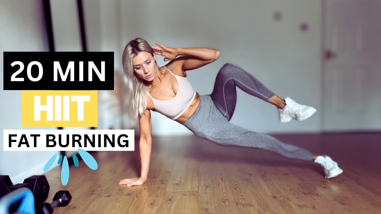 20 Minute Cardio Hiit Workout For Fat Loss - No Equipment Needed! 🔥 ...