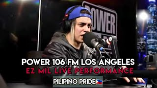 EZ MIL ON POWER 106 🔴 LIVE FREESTYLE | ON THE 8TH FLOOR