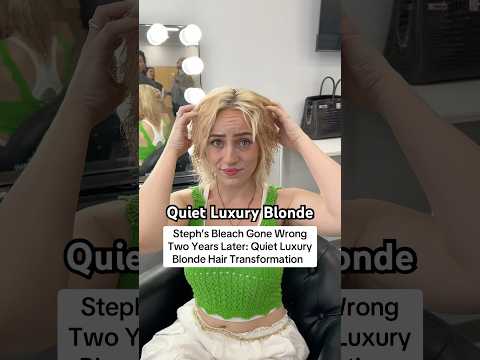 Quiet Luxury Blonde