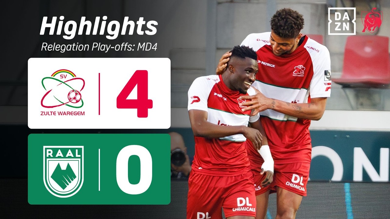 Zulte Waregem s’est offert une promenade de santé. 😌🚶‍♂️ | Zulte Waregem - RAAL La Louvière