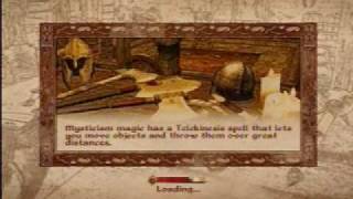 Elder Scrolls Oblivion IV: Bored During Load Screens