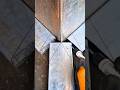 Nice trick for precision cutting for corner connections