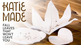 DIY Fall Leaf Bowl How-To