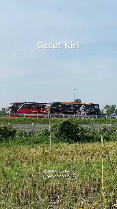 Kelazzz Seset Kiri PO haryanto Overtake Shantika #akap #pecintabis #huntingbus #busmania #bislover
