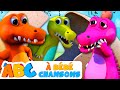 Cinq Petits Crocodiles | French Songs and Nursery Rhymes For Kids | À Bébé Chansons