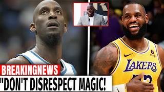 Kevin Garnett EXPLODES on LeBron James & Kevin Durant for DISRESPECTING Magic Johnson!
