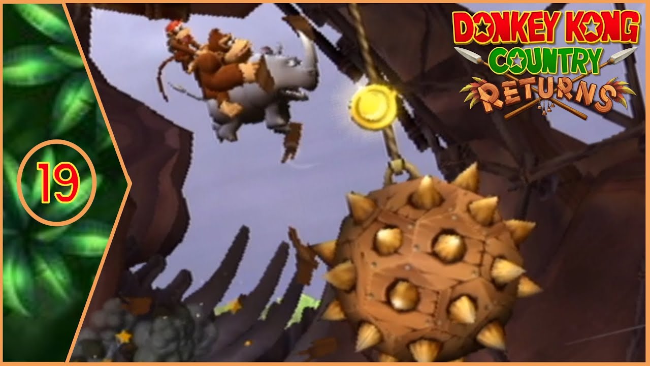 RAMBI BREAKS THROUGH! - Donkey Kong Country Returns [100%] | Part 19 ...