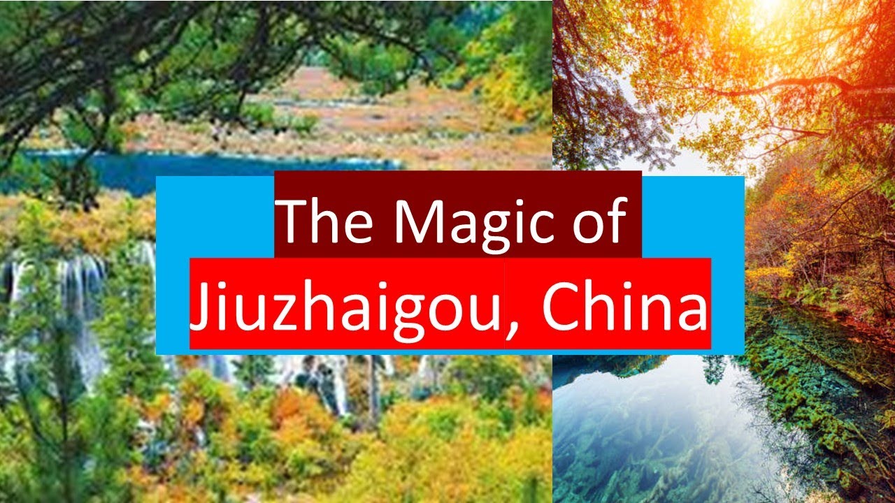 World Heritage/ Jiuzhaigou/ Paradise of China/Five-Color Pond /Nuorilang Waterfall