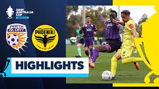Perth Glory v Wellington Phoenix | Highlights | Hahn Australia Cup 2025 Round of 32