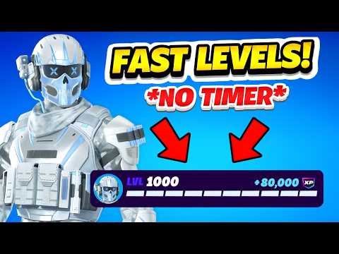 INSANE *NO TIMER* Fortnite XP MAP How to LEVEL UP FAST in FORTNITE Chapter 7 Season 4! (EARN XP)