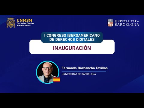 Fernando Barbancho, Universitat de Barcelona
