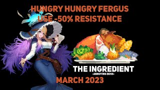 Iris with Resistance shredder Hungry Hungry Fergus March 2023 克魯賽德戰記 크루세이더퀘스트 Crusaders Quest