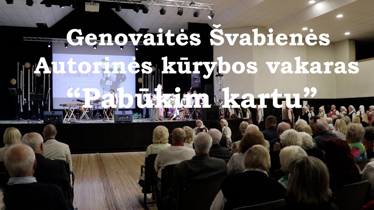 G.Švabienės kūrybos vakaras 