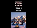 Whiteout Survival Foundry | 213 [GLO] vs 168 [BIG]