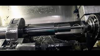 Chuck to Center Using Steady Rest |Machining In Turning machine | 30x3.5 Pitch Thread