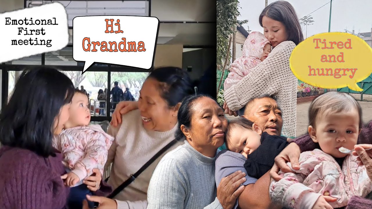 Naga Grandparents meeting Selah for the First Time