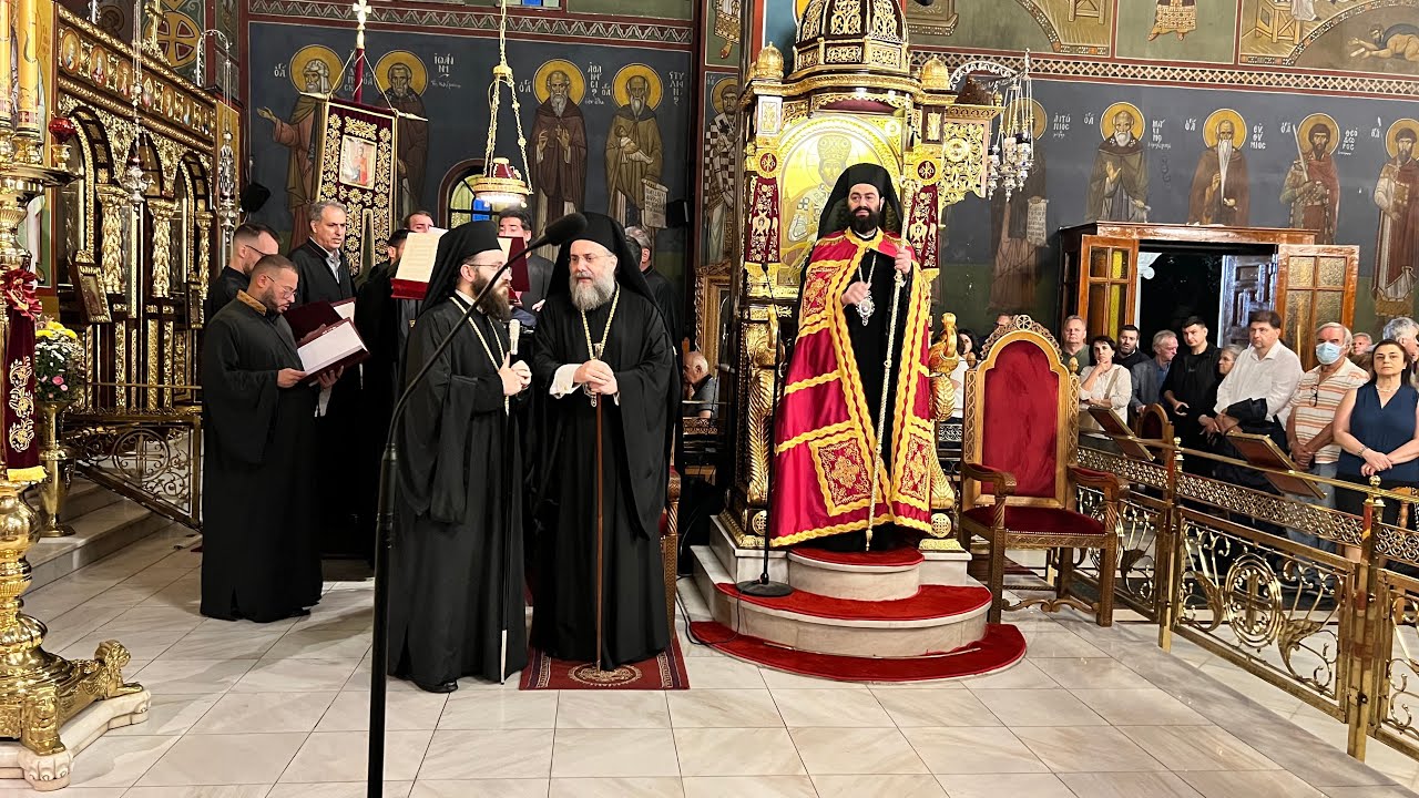 Ι. Ν. Αγίου Δημητρίου Αμπελοκήπων - Αρχιερατικός Εσπερινός  25-10-2023