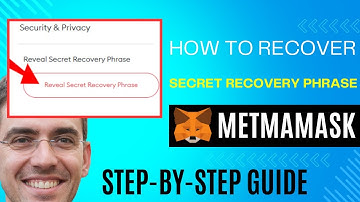 How to Recover Secret Recovery Phrase on MetaMask (Step-by-Step 2025 Guide)