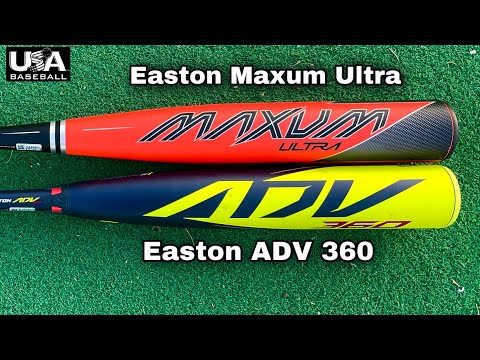 Hottest USA Bats! Easton ADV 360 & Easton MAXUM Ultra/ USA bat review