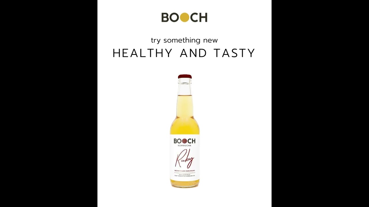 Booch kombucha - our amazing flavors