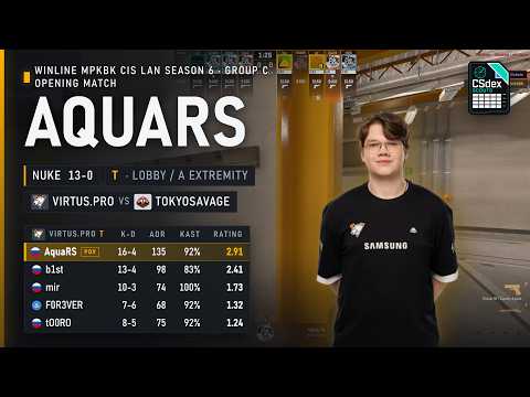 AquaRS POV against TokyoSavage on Nuke