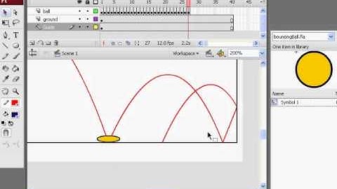 A Keyframed Bouncing Ball in Flash - Part 2