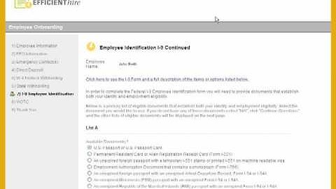 Efficient Hire: Effortless Employee On-Boarding (Quick Tour)