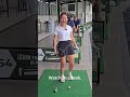 Realistic beginner golfer driving range session.#drivingrange #golf #golfer #golfgirl #golflife