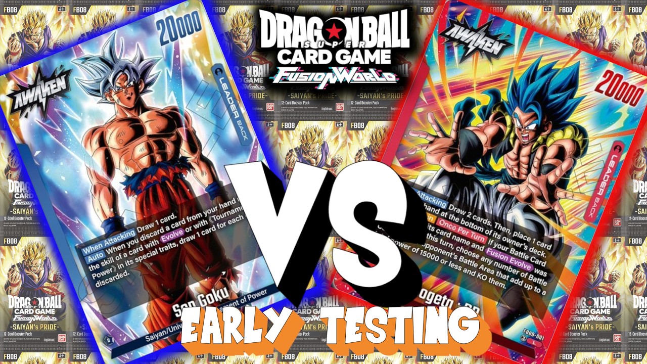 [DBFW]  | EARLY TESTING FB-09| SON GOKU(UI) VS GOGETA:BR