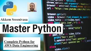 Complette Python for AWS Data Engineering, aws, amazon, aws data engineering, amazon webservices