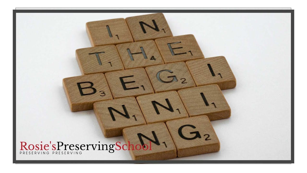 1. Begin at the Beginning is a good solid video if you are new to Pressure Canning - watch first