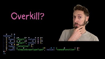Voice coding session: overkill to use a parser generator for keyboard interface? 🤔