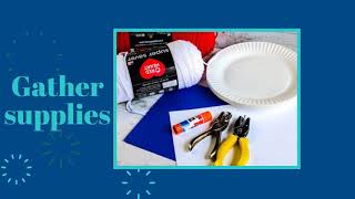 Easy 4th of July Paper Plate Craft