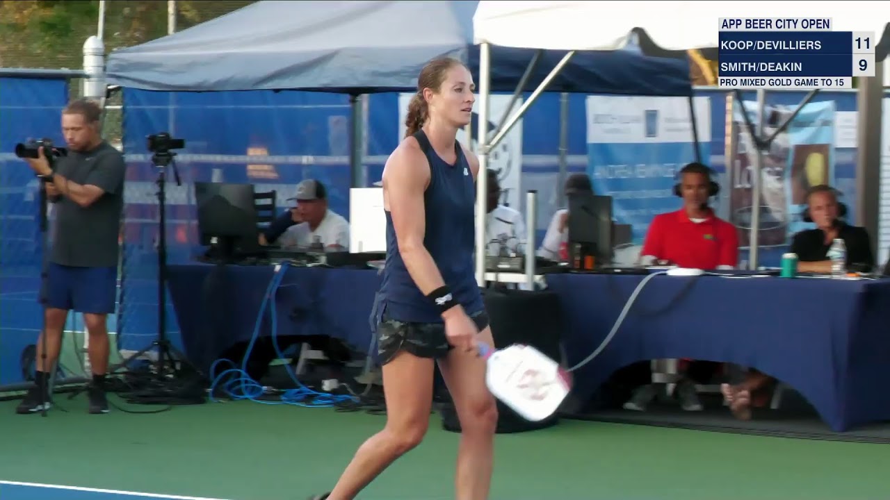 APP PICKLEBALL BEER CITY OPEN PRO MIXED DOUBLES YouTube