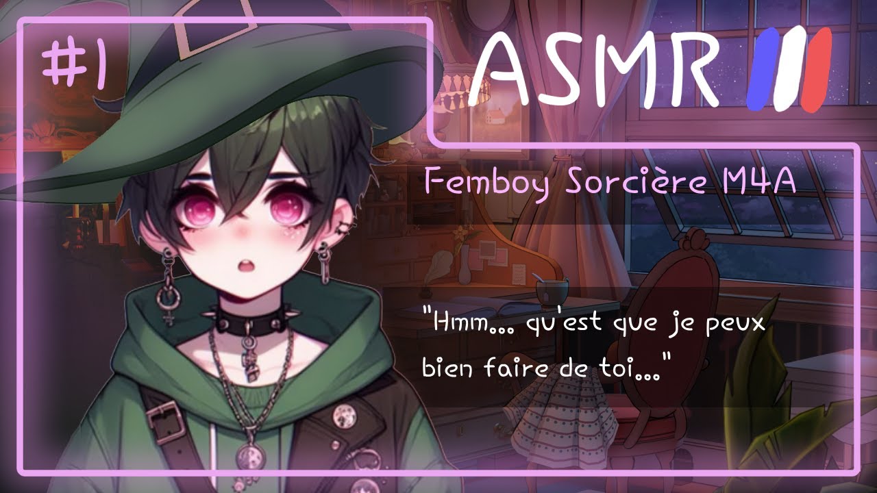 [ASMR RP] fr. Une Sorcière Femboy t'inviter cher lui #1 [suspicieux] [M4A] [M4F] [M4M]